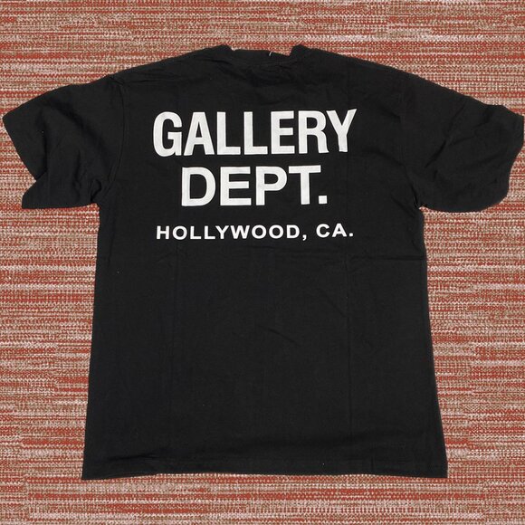 Gallery Dept. Logo-Print Cotton Jersey T-Shirt - Picture 3 of 4